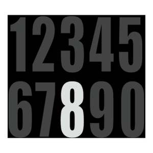 Plastic Protection: DRC Motion Standard Number ED3 White "8