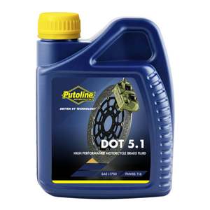 Oils Lubricants Cleaning: Putoline Brake Fluid - Dot 5.1