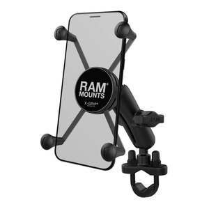 Accessories: RAM X-Grip Large Phone Mount with Handlebar U-Bolt Base