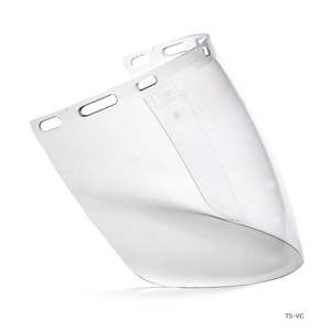 Hard Hats Accessories: Visor Shields - Tuff Shield - Clear