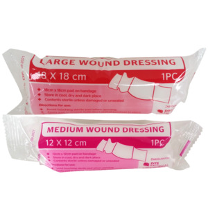 First Aid Kits: Wound Dressing
