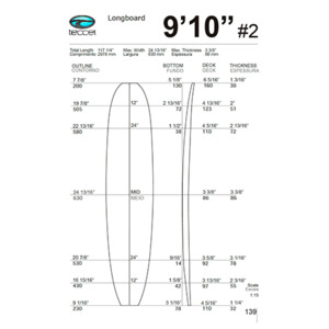 9’10 2 stringers