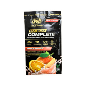 PVL GOLD SERIES EAA+BCAA COMPLETE SAMPLE PACKET - ORANGE KRUSHD