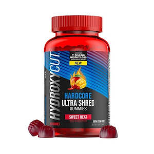 Fat Burners: HYDROXYCUT HARDCORE ULTRA SHRED GUMMIES SWEET HEAT - 60 GUMMIES