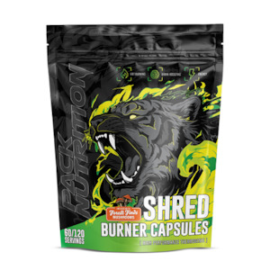 PACK NUTRITION SHRED BURNER CAPSULES 120 SERVE