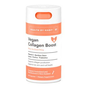 HEALTH BY HABIT VEGAN COLLAGEN 60 CAPSULES
