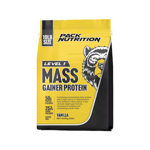 PACK NUTRITION LEVEL 1 MASS GAINER PROTEIN 10LB