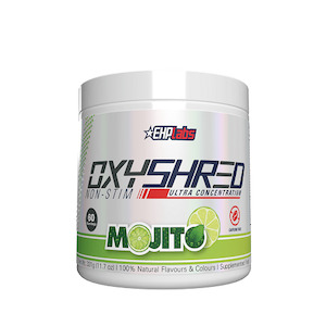 EHP LABS OXYSHRED NON STIM ULTRA CONCENTRATED FATBURNER - DATED 4/25