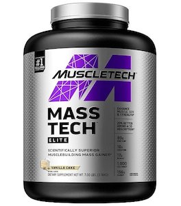Mass Gainer: MUSCLETECH MASS TECH ELITE 7LB