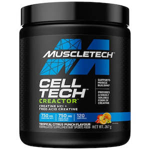 Muscletech: MUSCLETECH CELL TECH CREACTOR 120 SERVES - DATED 3/25