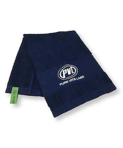 PVL NAVY BLUE GYM TOWEL
