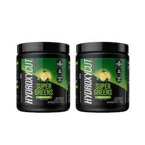 Best Selling: HYDROXYCUT ESSENTIALS SUPER GREENS 30 SERVES TWIN PACK - DATED 7/25