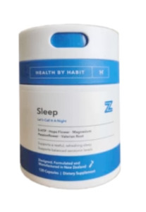 HEALTH BY HABIT SLEEP 120 CAPSULES - DATED 2/25