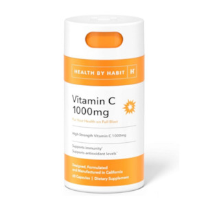 HEALTH BY HABIT VITAMIN C 60 CAPSULES