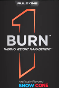 RULE 1 BURN SAMPLE - SNOW CONE