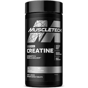 Muscletech: MUSCLETECH PLATINUM CREATINE 90 COATED TABLETS