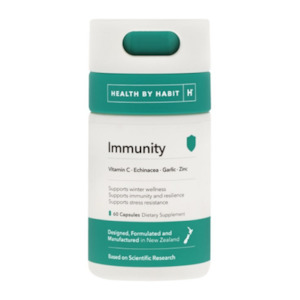 HEALTH BY HABIT IMMUNE DEFENCE 60 CAPSULES - DATED 2/25