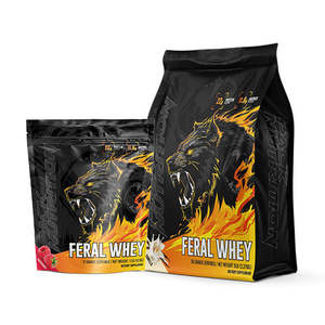 PACK NUTRITION FERAL WHEY PROTEIN 5LB + PACK NUTRITION FERAL WHEY PROTEIN 1LB - RASPBERRY