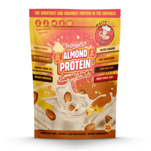 MACRO MIKE PREMIUM ALMOND PROTEIN SAMPLE PACK 8x40G SACHETS