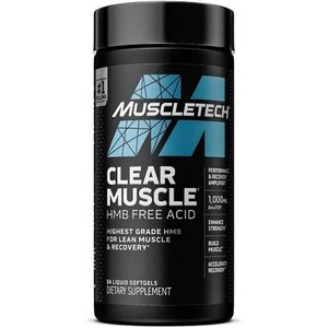 MUSCLETECH CLEAR MUSCLE NEXT GEN 84 LIQUID SOFTGELS - DATED 8/25