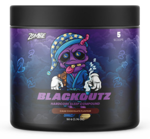 ZOMBIE LABS BLACKOUTZ MINI SLEEP FORMULA - 5 SERVES