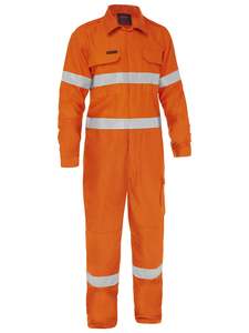 Overalls: Apex 185 Taped Hi Vis FR Ripstop Vented Coverall