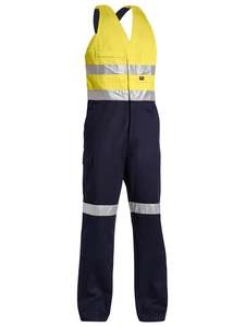 Overalls: Taped Hi Vis Action Back Overall