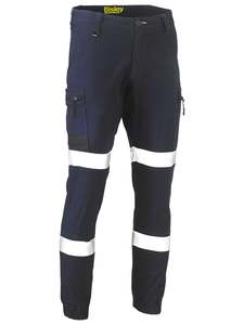 Hi Vis Pants Shorts: Flx and Move™ Taped Stretch Cargo Cuffed Pants
