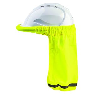 Helmets: Hard Hat Neck Sun Shade Fluro Yellow