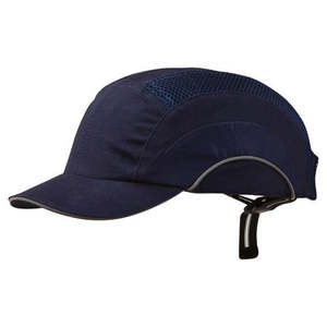 Helmets: Bump Cap - Short Peak Navy