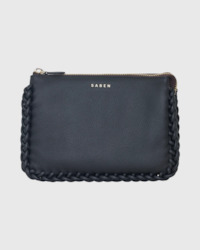 Bags: saben tilly's big sis crossbody black plait edge