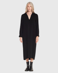 Dresses: juliette hogan tracey tunic (triacetate drape) black