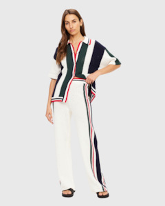 Tops: Reverie Chino Shirt White