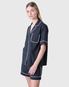 Laing: Arabella SS PJ Shirt Navy