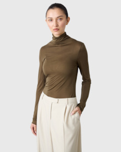 Laing: Tencel Polo Khaki