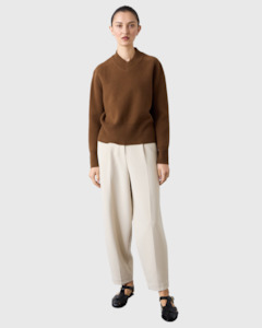 Laing: Britta Barrel Leg Trouser Bone