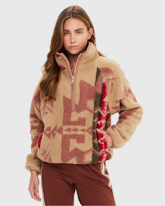 Totem Harlow Fleece Pullover Abstract