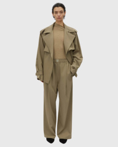 Sale: Zeno Monogram Elastic Pant Khaki