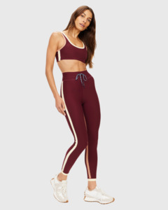 Sale: Trail 25in Midi Pant Bordeaux