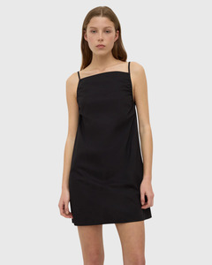Assembly Label: Annie Poplin Mini Dress Black