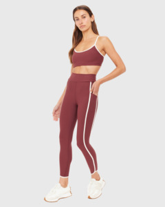 The Upside: Samara 25in Midi Pant Sienna