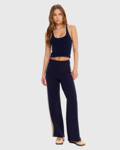 Cosmo Freya Knit Pant Navy