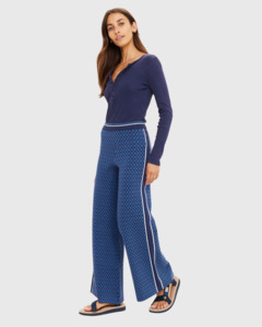 The Upside: Lumiere Dillon Knit Pant Blue