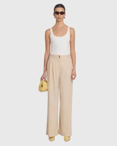 Viktoria Woods: Amity Tank Ivory