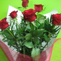 Bouquets: Half Dozen Roses