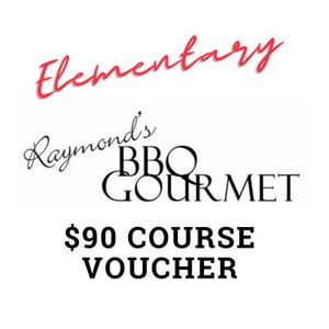 Products: BBQ Gourmet Gift Voucher – Elementary Course