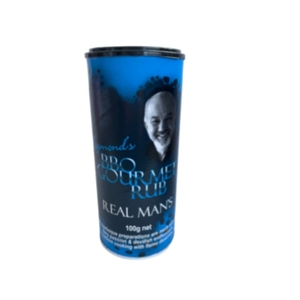 Products: BBQ Gourmet Real Man’s Rub – 100g shaker