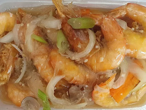 King Prawn & Vermicelli( 16) BBQ Noodles House