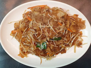 XO Sauce Fried Rice Noodles (Hot)( 235) BBQ Noodles House