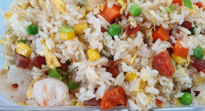 Products: Yang Chow Style Fried Rice( 109) BBQ Noodles House